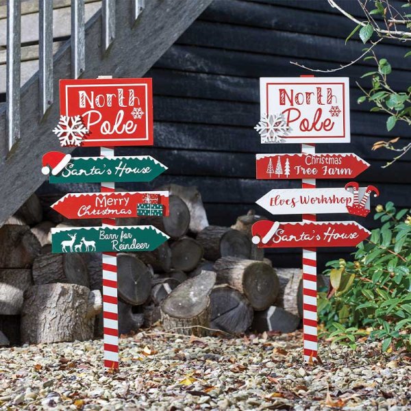 North Pole! Santa's Sign