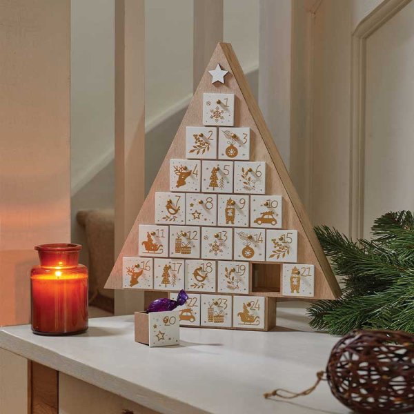 Traditional Tree Advent Calendar