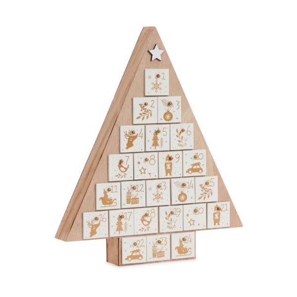 Traditional Tree Advent Calendar