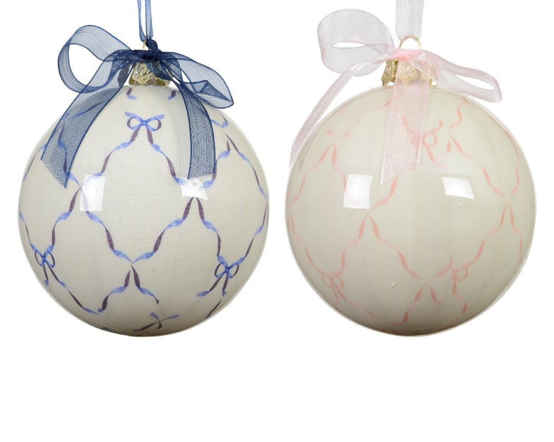 8cm Bauble Foam Shiny