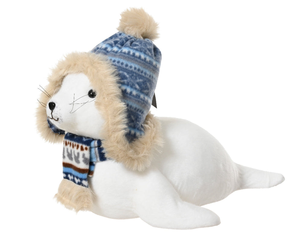 50cm Seal Polyester With Scarf & Hat