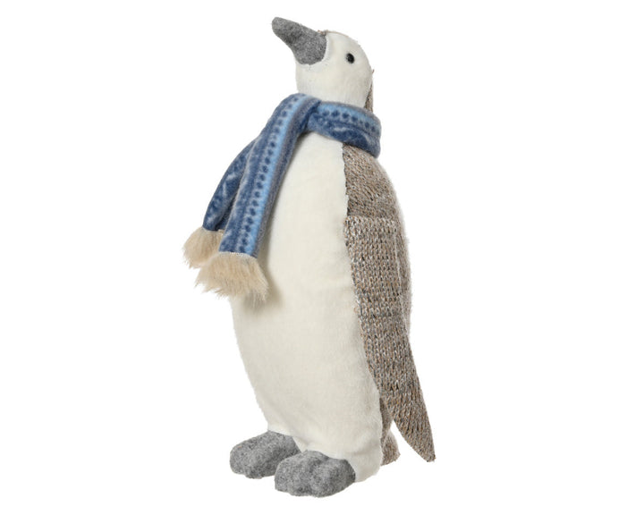 34cm Penguin Polyester With Scarf
