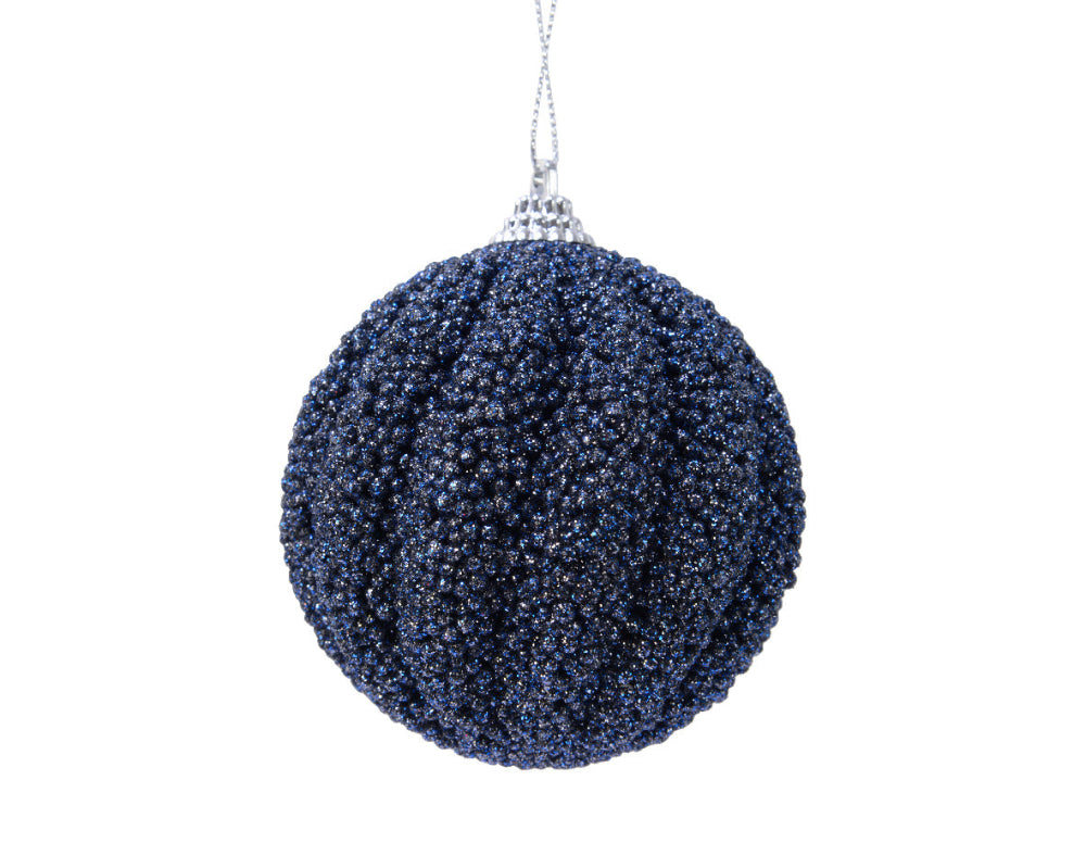 Bauble foam glitter glitter
