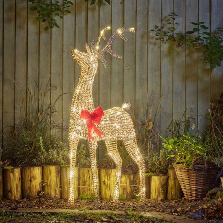 GlitterTwist Reindeer 115cm Gold