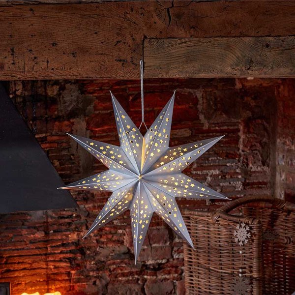 Battery Operated Inlit Origami Star