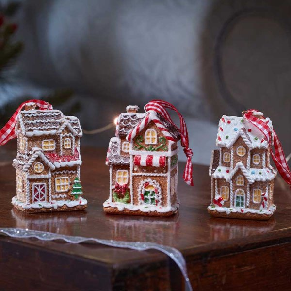 Gingerbread Townhouse Pendant