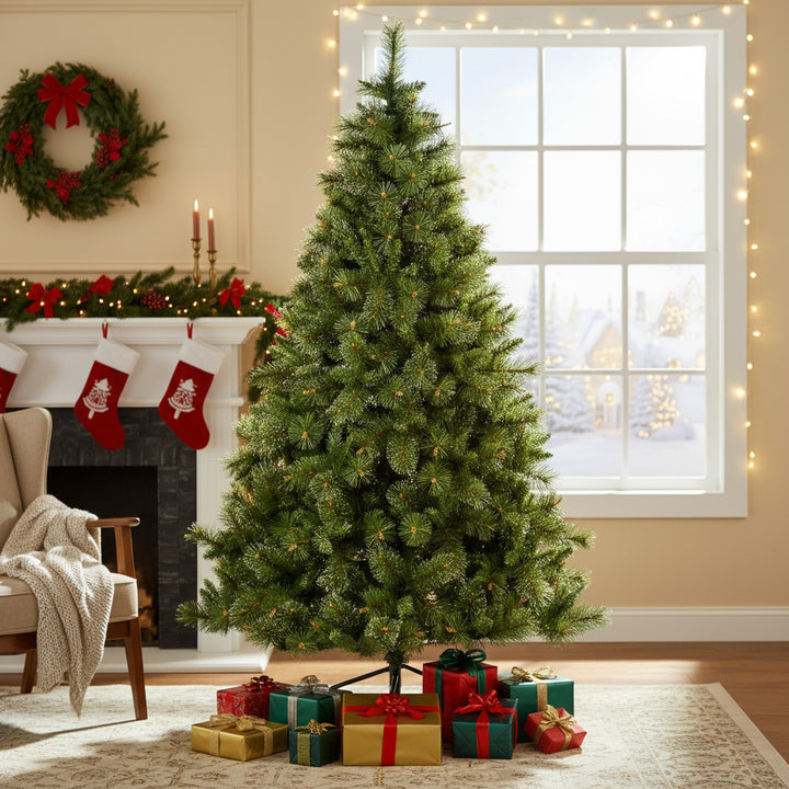 7ft Ridgemere Pine Christmas Tree