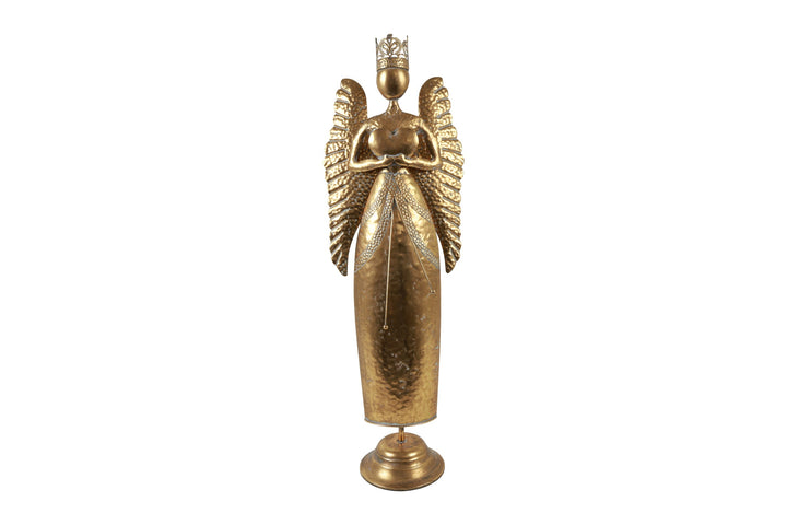 Lindy Metal Angel, Gold 92cm