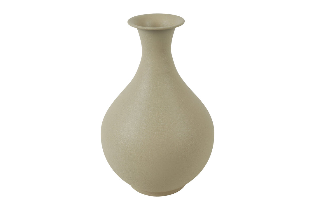 Faris Neck Vase 35cm Cream