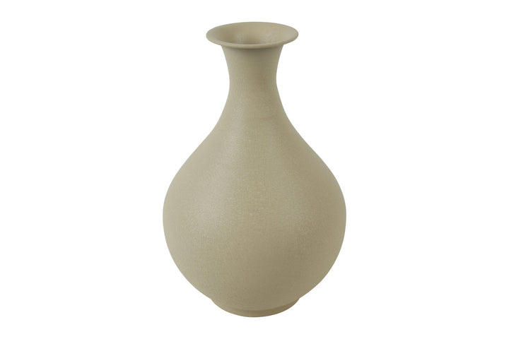 Faris Neck Vase 35cm Cream