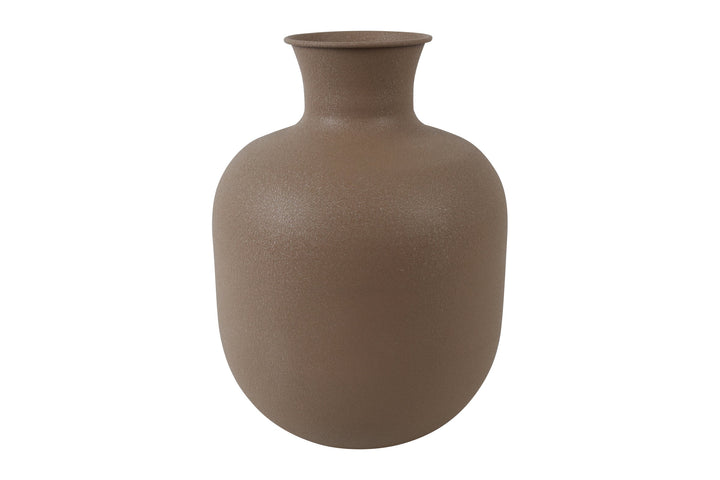 Faris Round Vase Brown / 40.5cm
