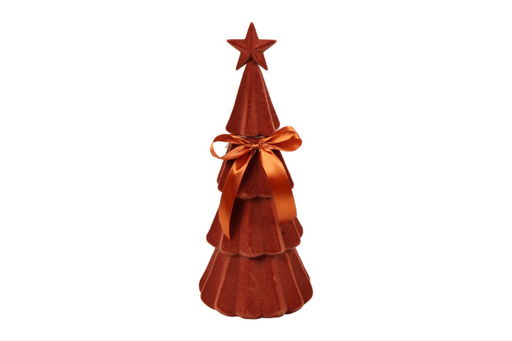 Connor Velvet Christmas Tree Rust / 39.5cm