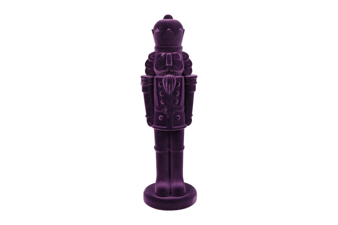 King Velvet Nutcracker Purple / 52cm