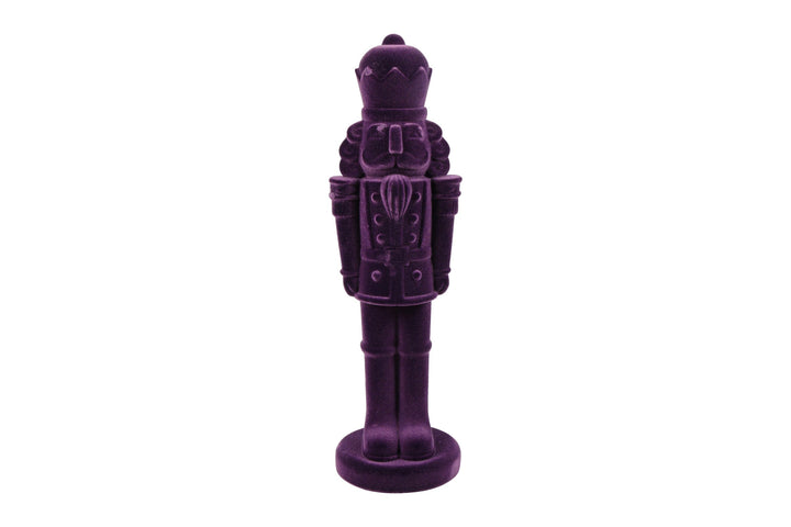 King Velvet Nutcracker Purple / 52cm
