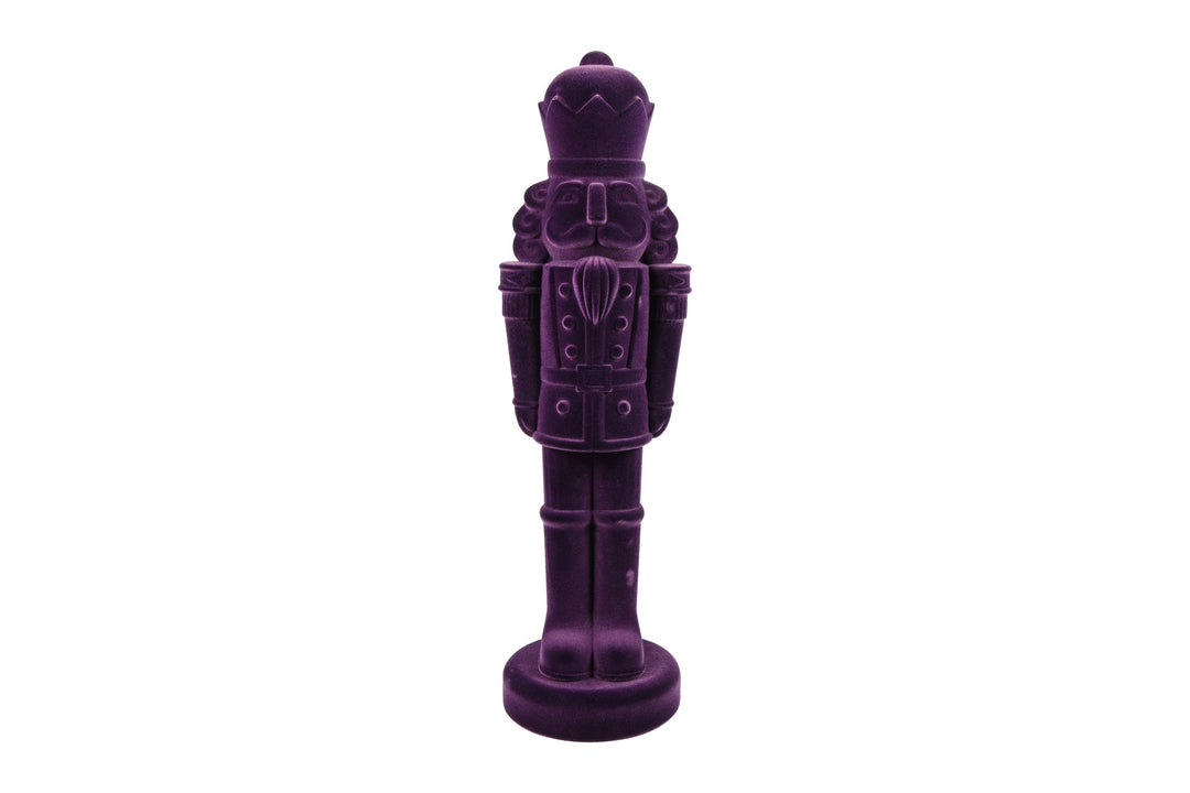 King Velvet Nutcracker Purple / 81cm