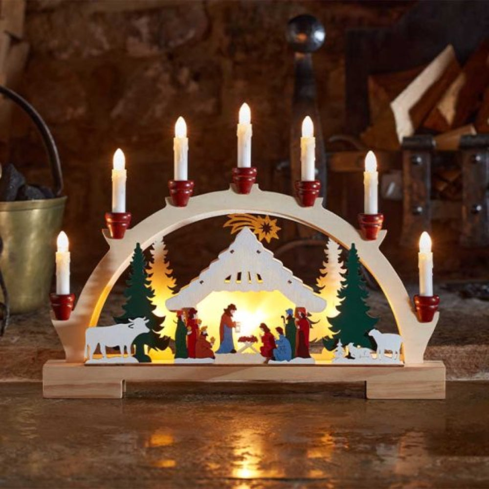 InLit Nativity CandleBridge