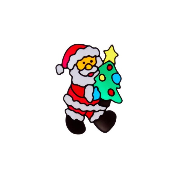 25cm Santa Window Sticker