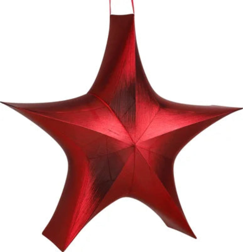 Standing Star 95cm Red