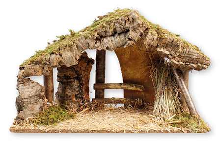 Nativity Shed LED Lights 10inch