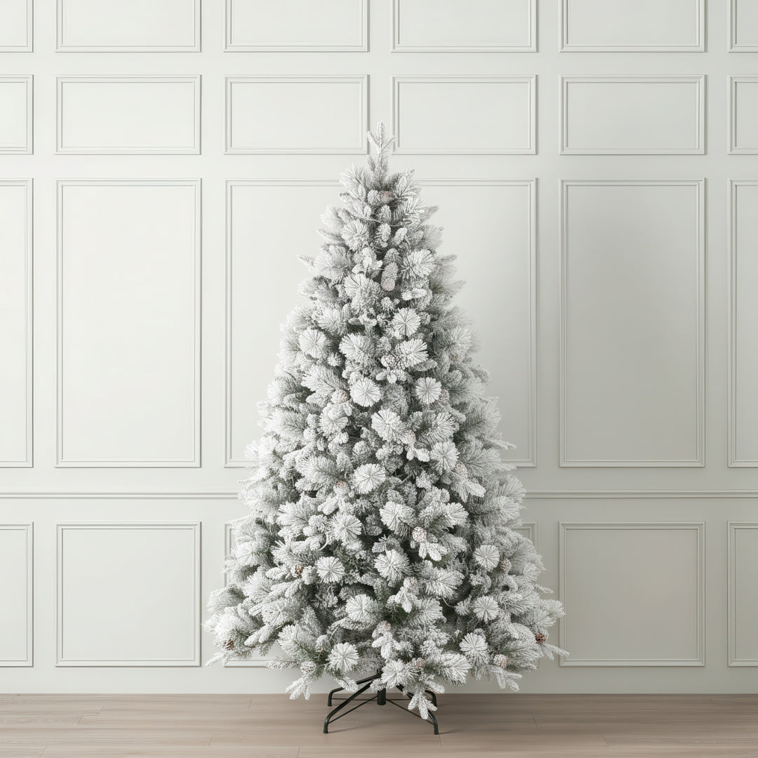 Frosted Christmas tree