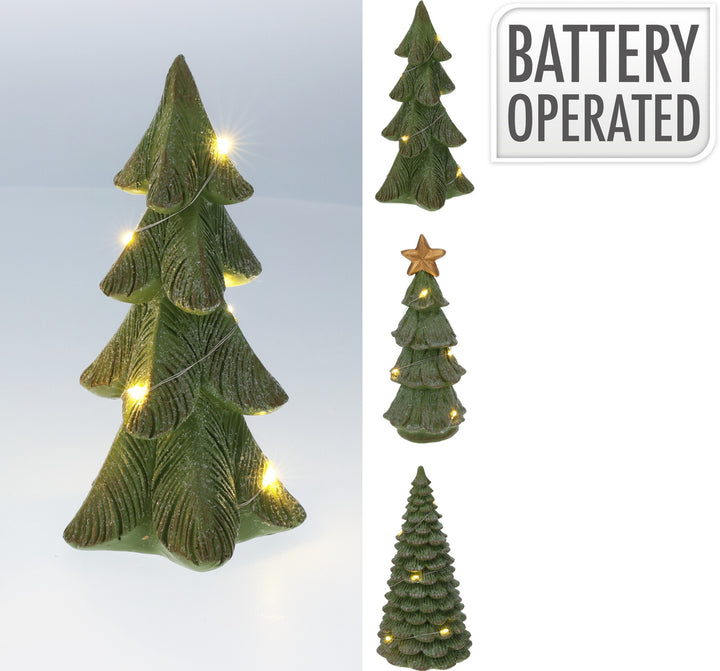 Christmas Tree with LED Lights 15.5 cm
