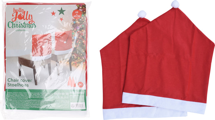 Chair Covers - Santa Hat (Pack of 2)