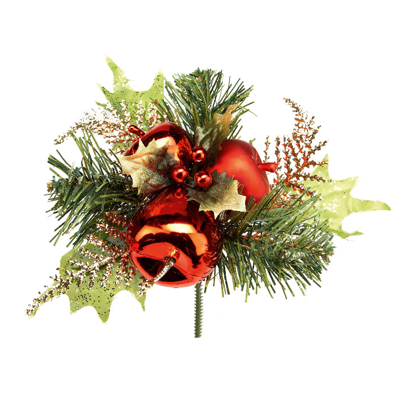 16cm Holly and Apple Pick