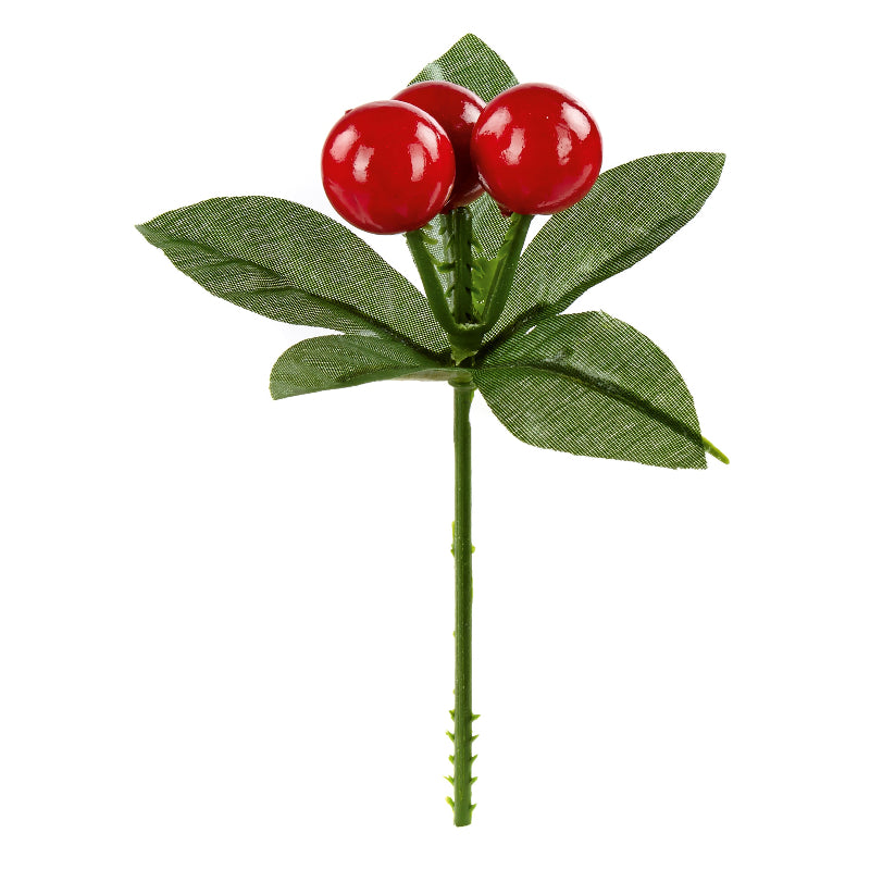 17cm Berry Pick Red