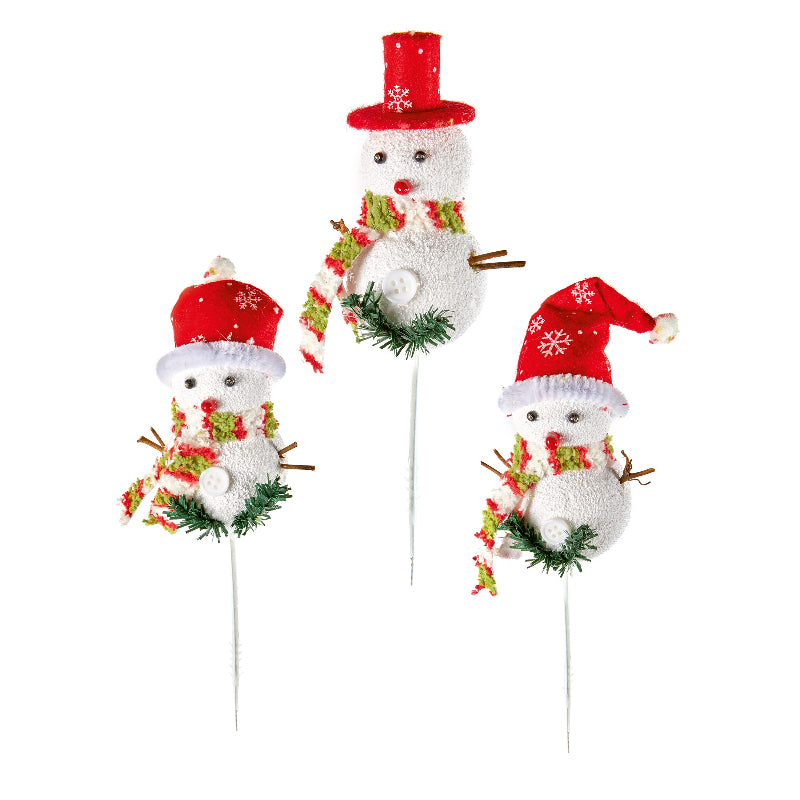21cm Snowman Pick