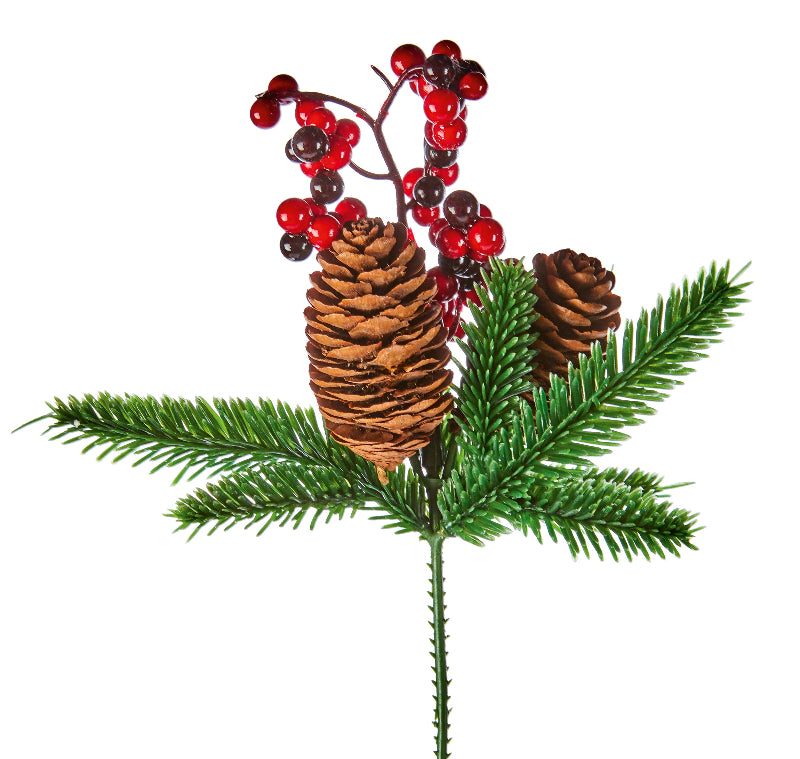 20cm Red Berry Pick