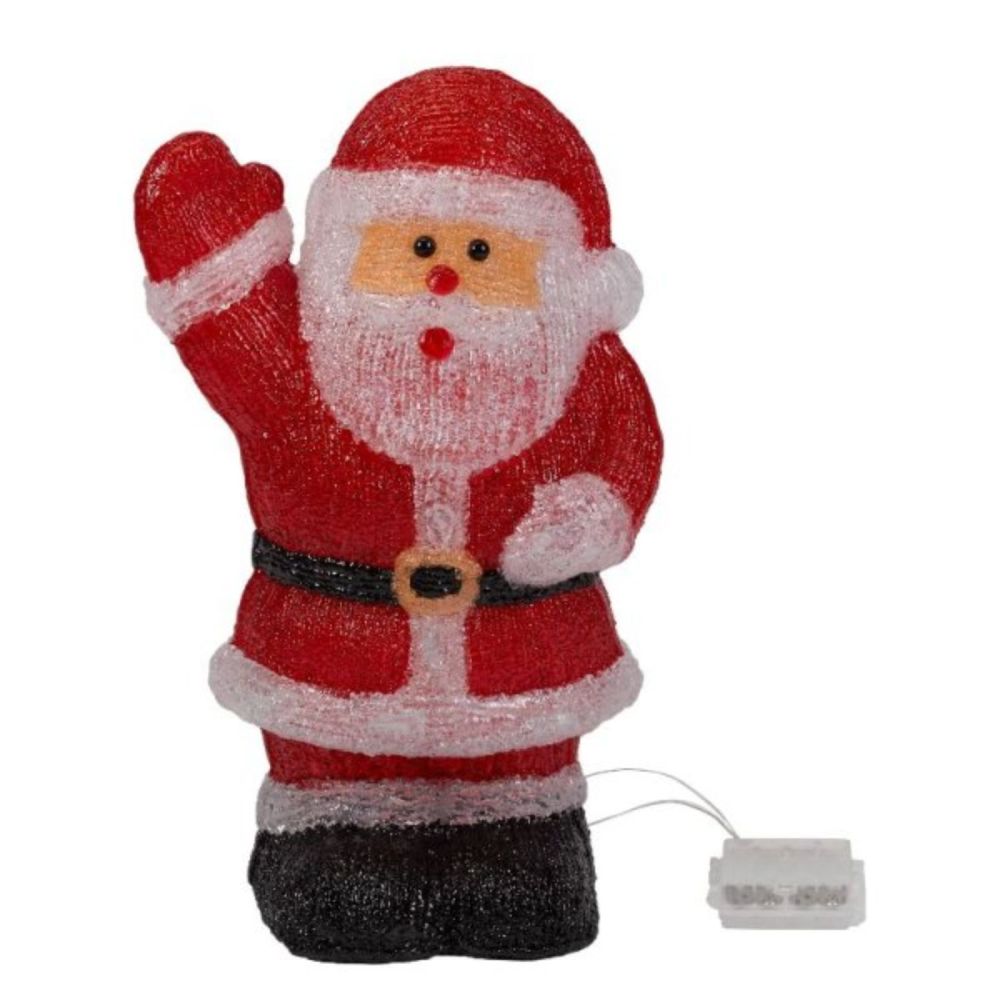 Battery powered inlit Ice Santa