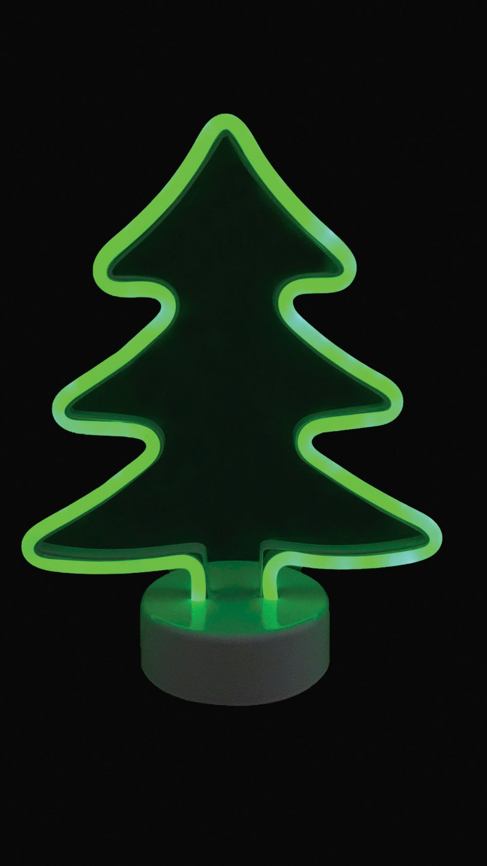 Green Led Neon Light Tree