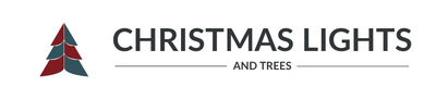 Christmas Lights and Trees Logo