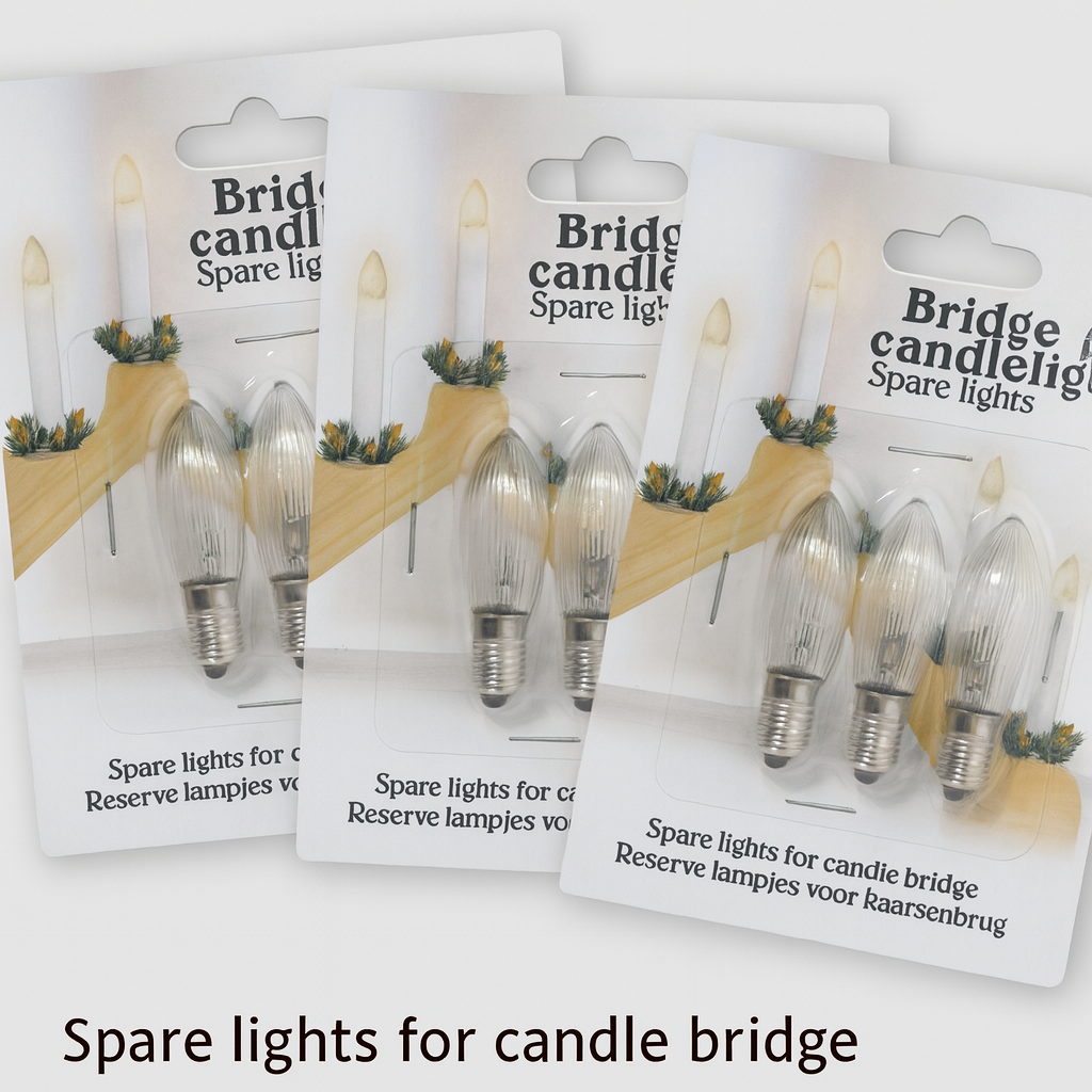 Replacement bulbs for candle bridges