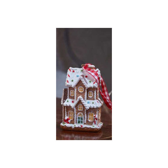 Gingerbread Townhouse Pendant