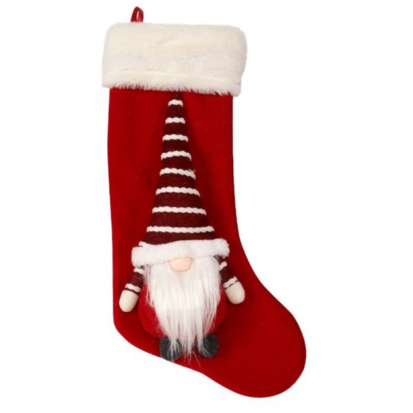 Gonkert Christmas Stocking - Red