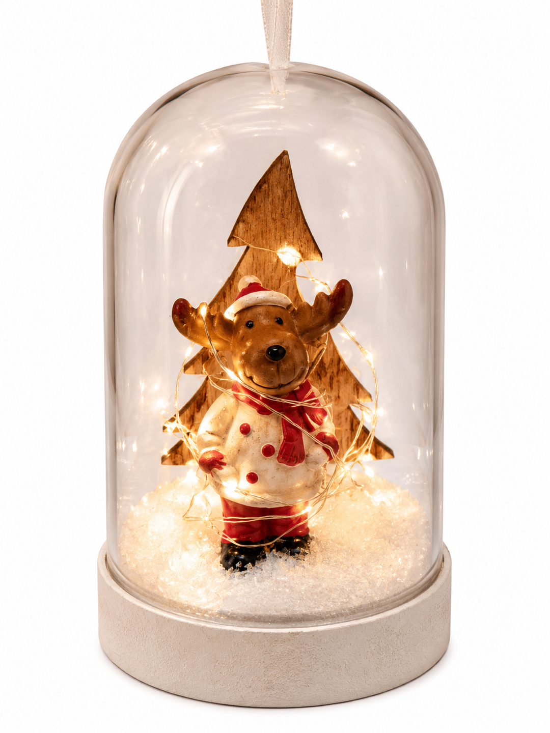 Bauble With Figurine 11Cm