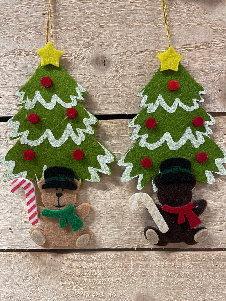 20cm Felt Tree Decoration