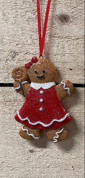 12cm Gingerbread Hanger