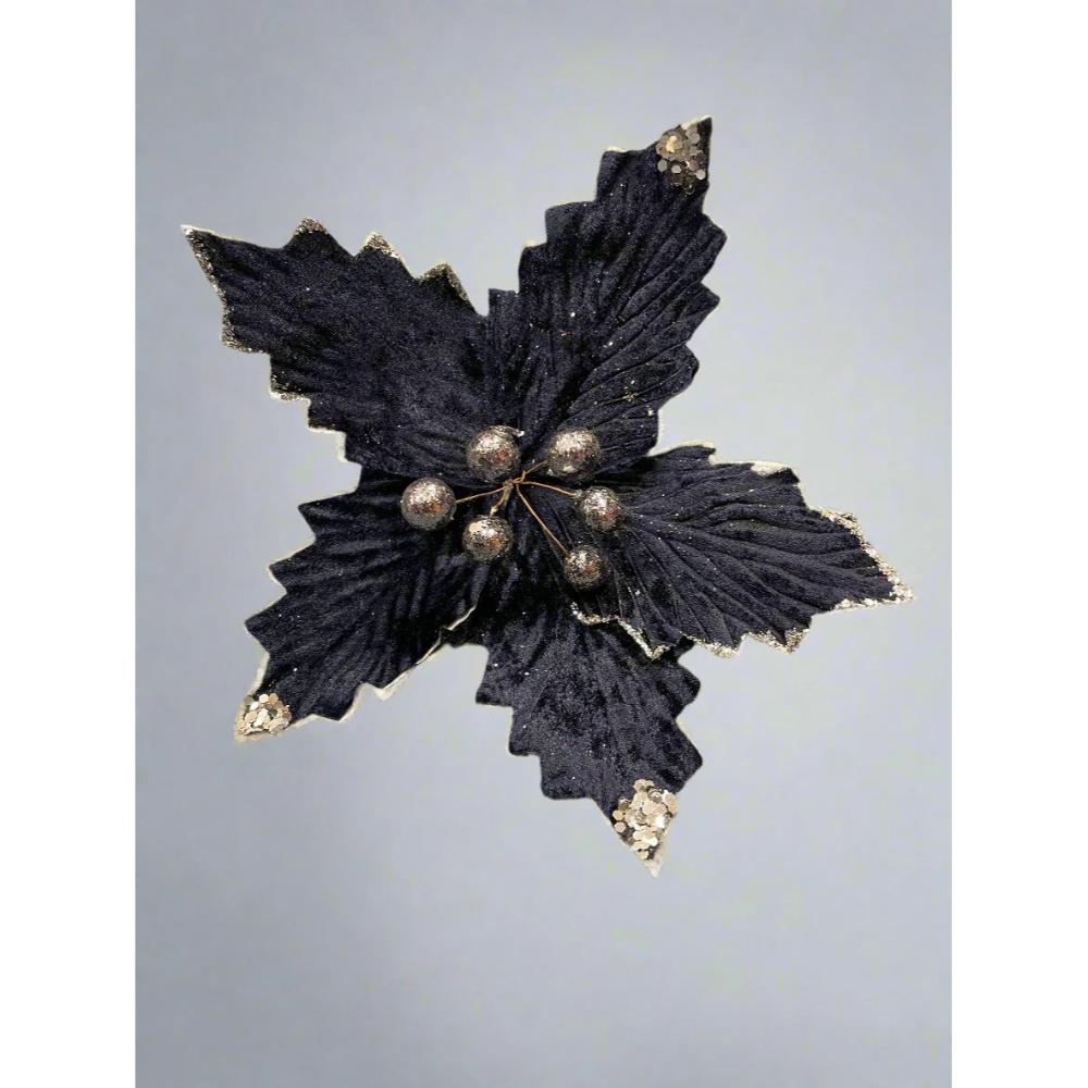 Large Clip On Poinsettia