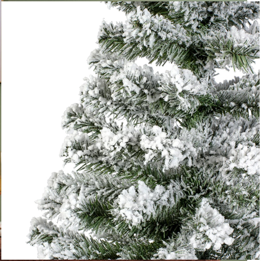 Imperial Mini Snowy Christmas Tree with Jute Base