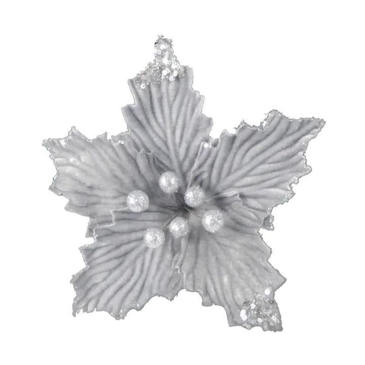 Large Clip On Poinsettia