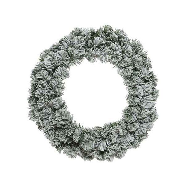 Kaemingk Imperial Wreath Snowy 60Cm