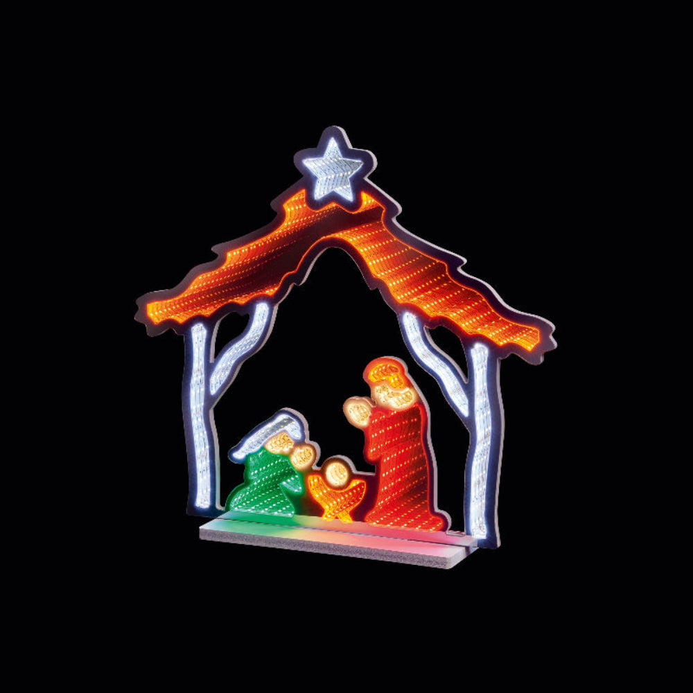 LV Infinity Standing Nativity Scene
