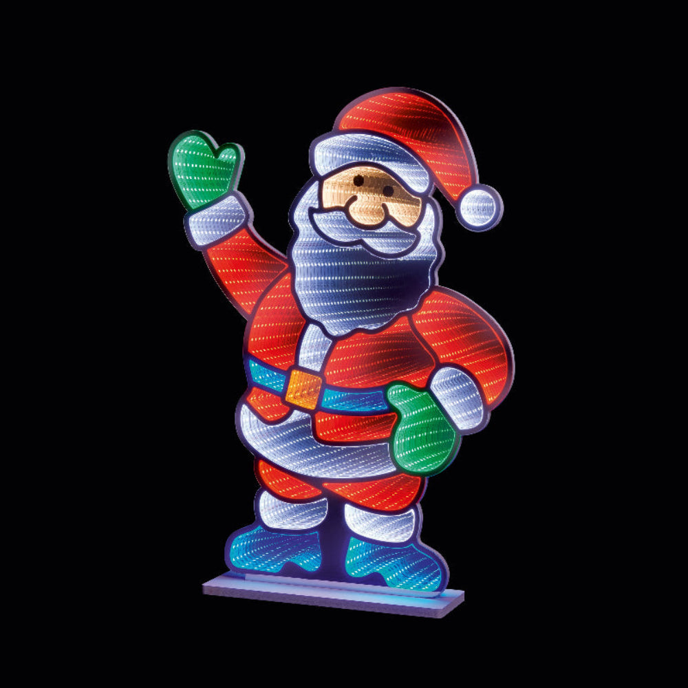 LV Standing Santa Making an Entrance Infinity