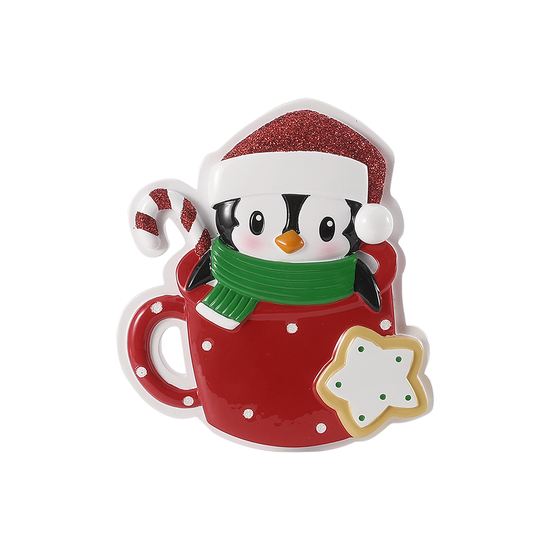 Classic Character - Penguin Personalised Tree Decoration