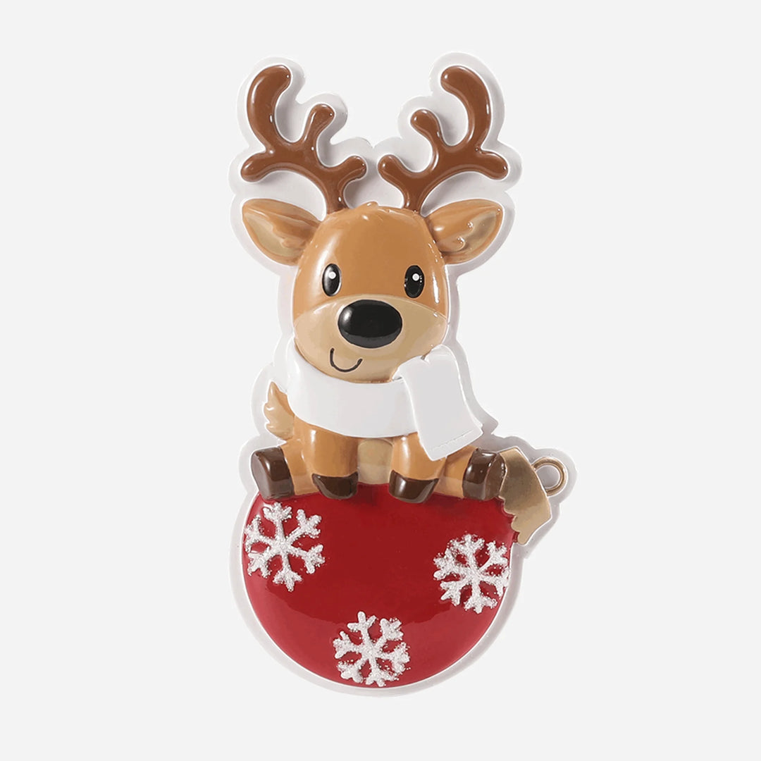 Update Classic Characters - Reindeer Personalised Tree Decoration