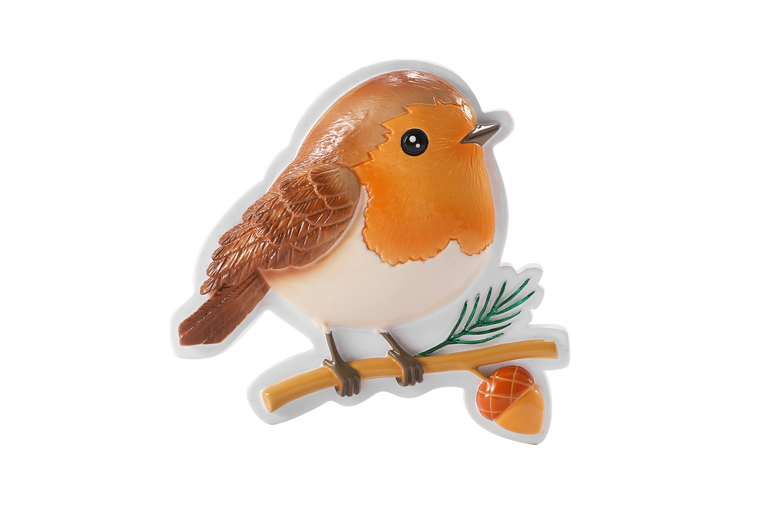 Robin Personalised Tree Decoration