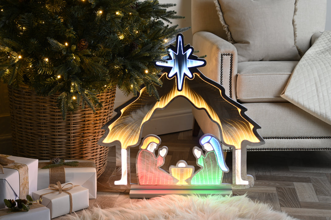 65cm Infinity Nativity Scene