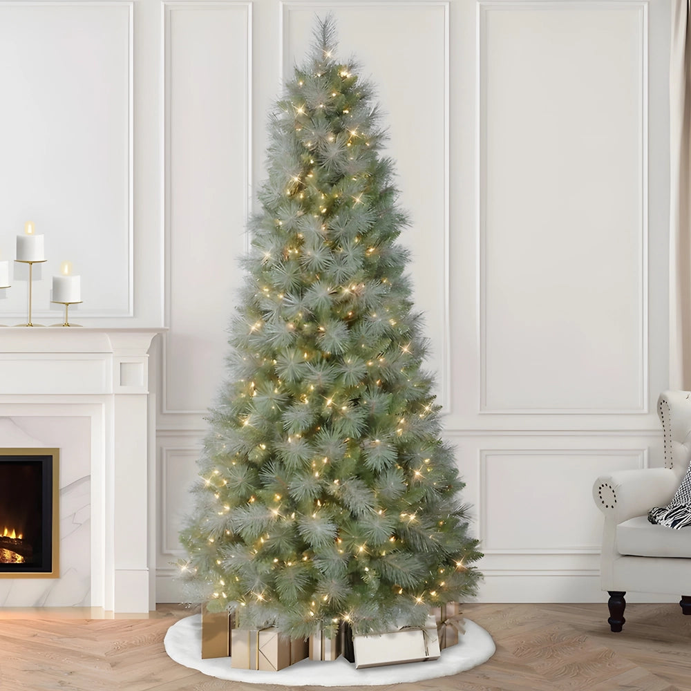 7.5ft Windsor Spruce Pre-Lit Christmas Tree